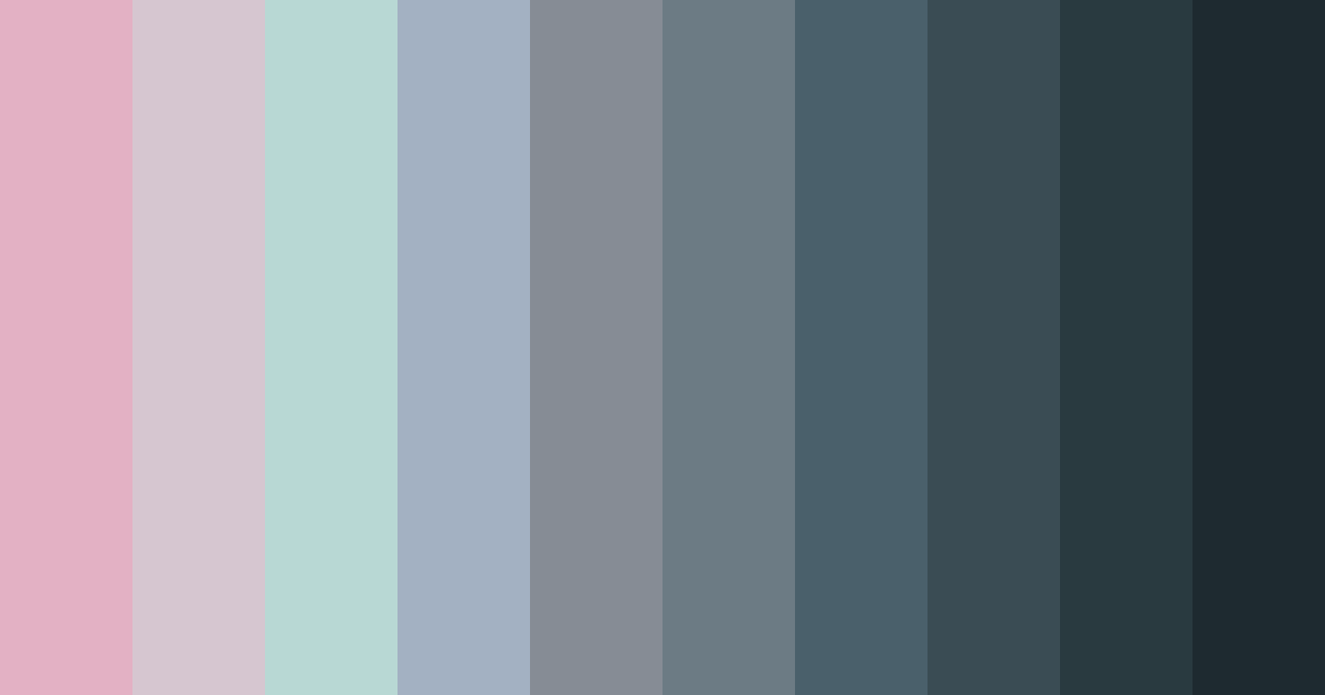 Download whispers of serenity color palette PNG image (landscape)