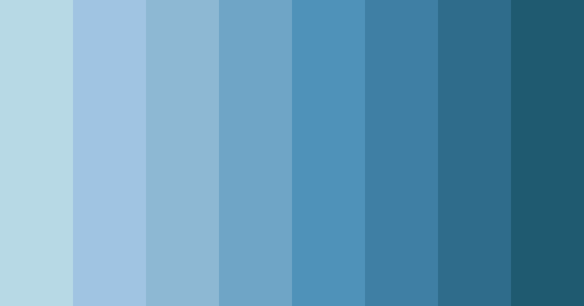Download light blue color palette PNG image (landscape)