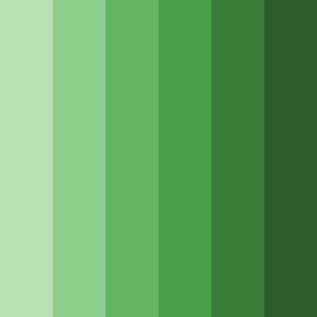 Download emerald canopy color palette PNG image (square)