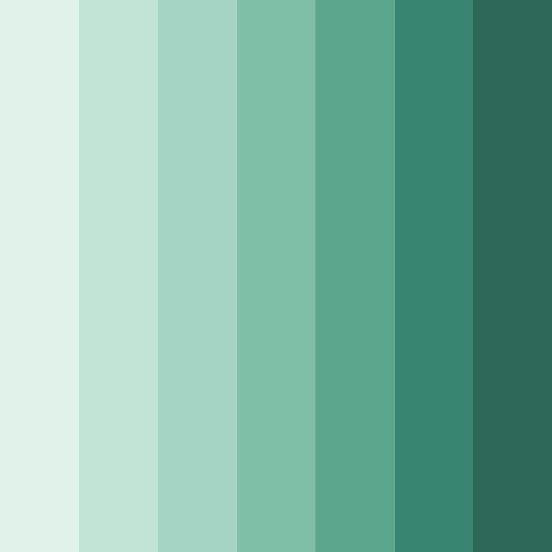 Download whispers of the forest color palette PNG image (square)