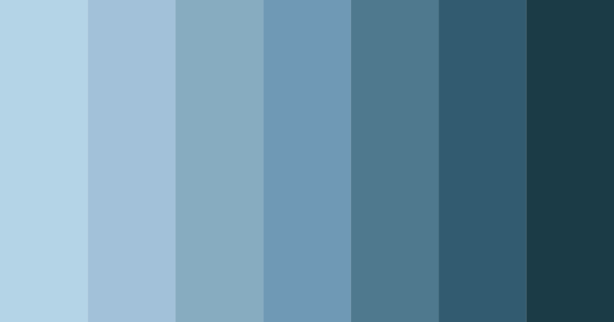 Download ocean breeze symphony color palette PNG image (landscape)