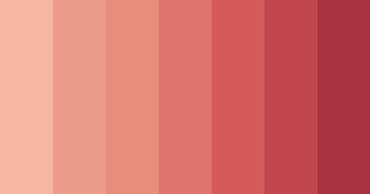 Download sunset blush color palette PNG image (landscape)