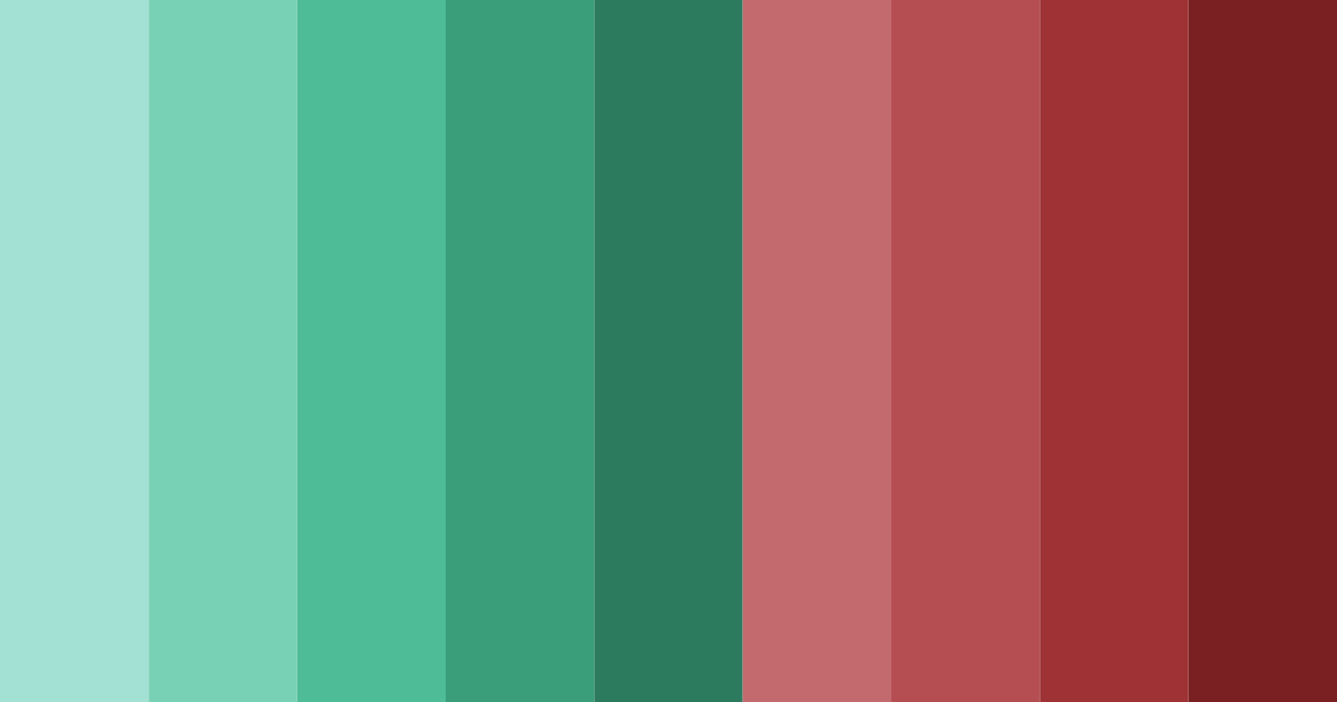 Download crimson jewel garden color palette PNG image (landscape)