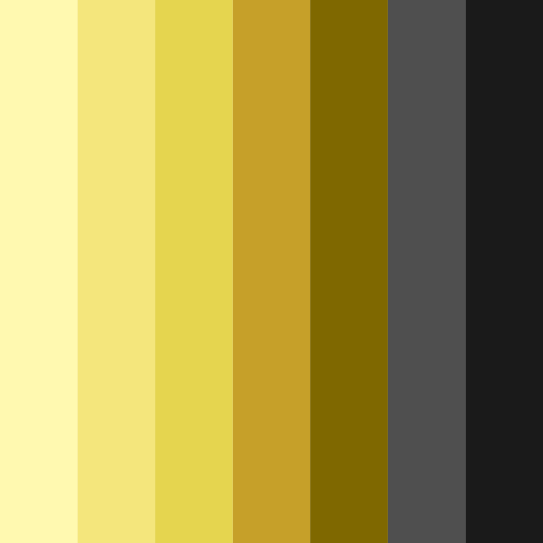 Download light yellow and black color palette PNG image (square)