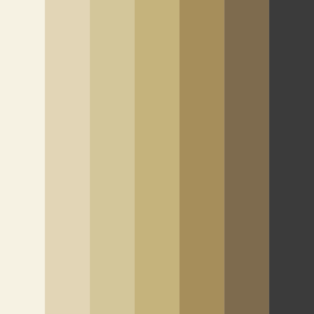 Download creamy midnight color palette PNG image (square)