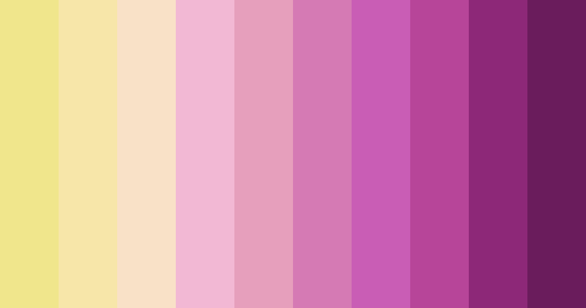 Download pink dreamscape color palette PNG image (landscape)