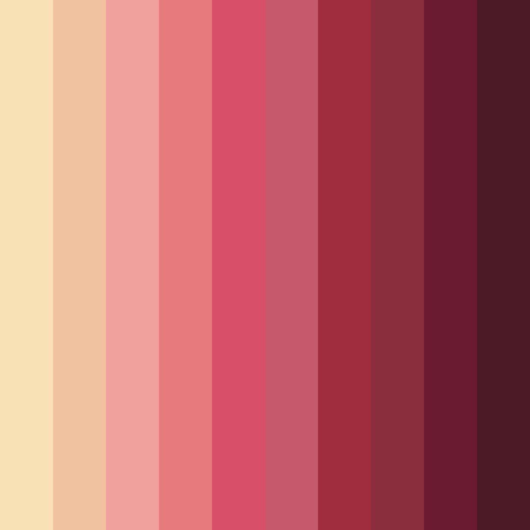 Download autumnal embrace color palette PNG image (square)