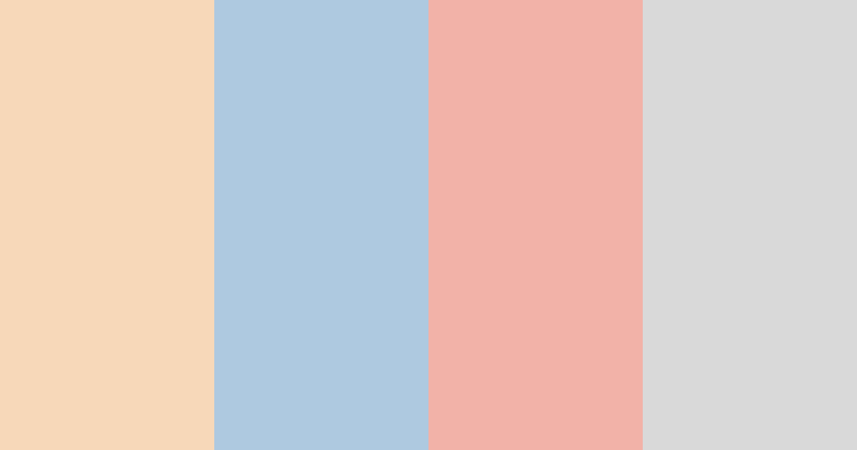 Download pastel dream color palette PNG image (landscape)