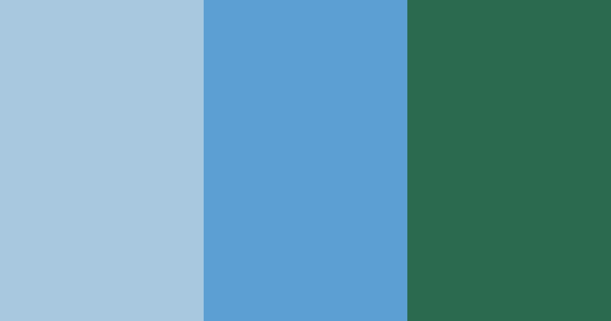 Download blue green dream color palette PNG image (landscape)