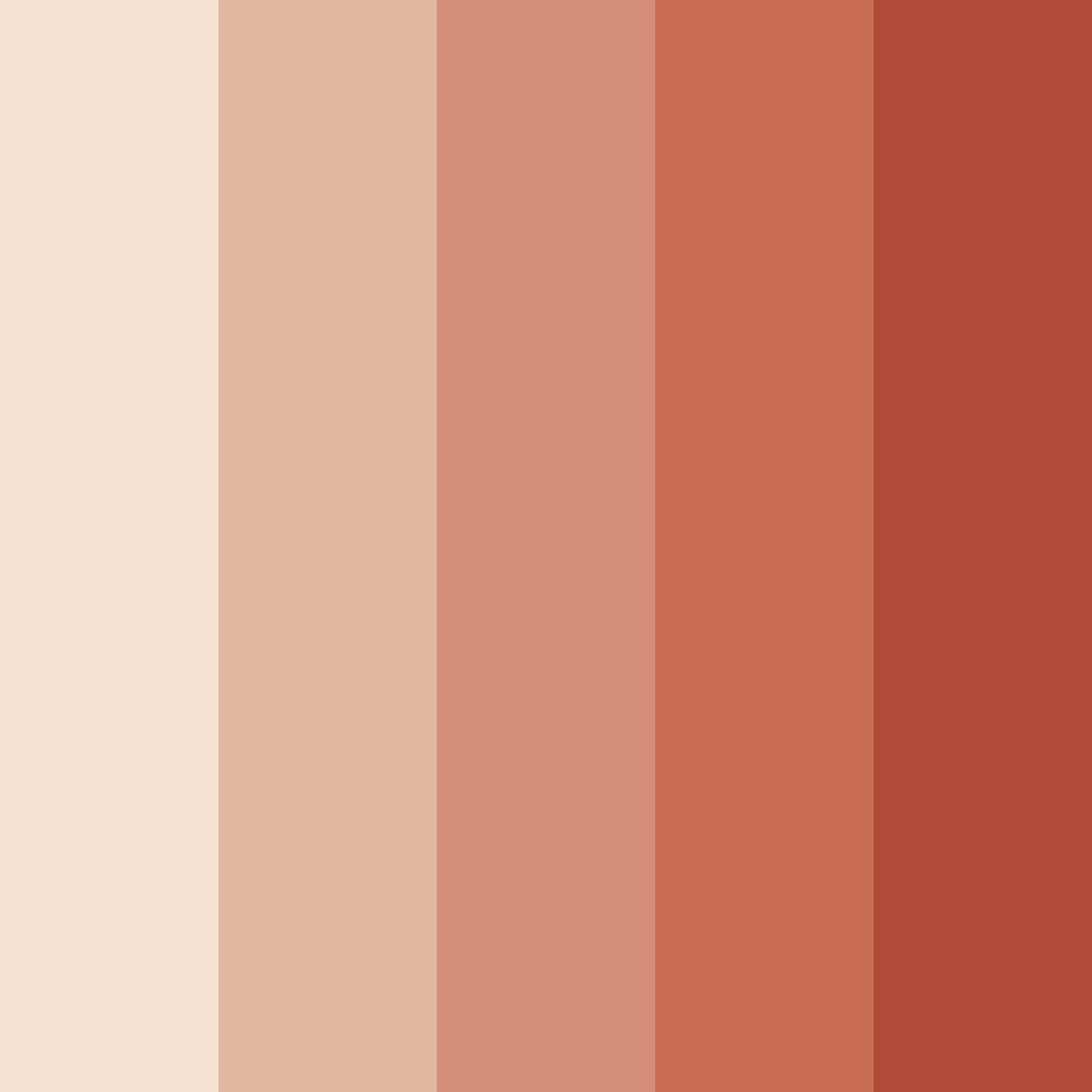 Download warm embrace color palette PNG image (square)