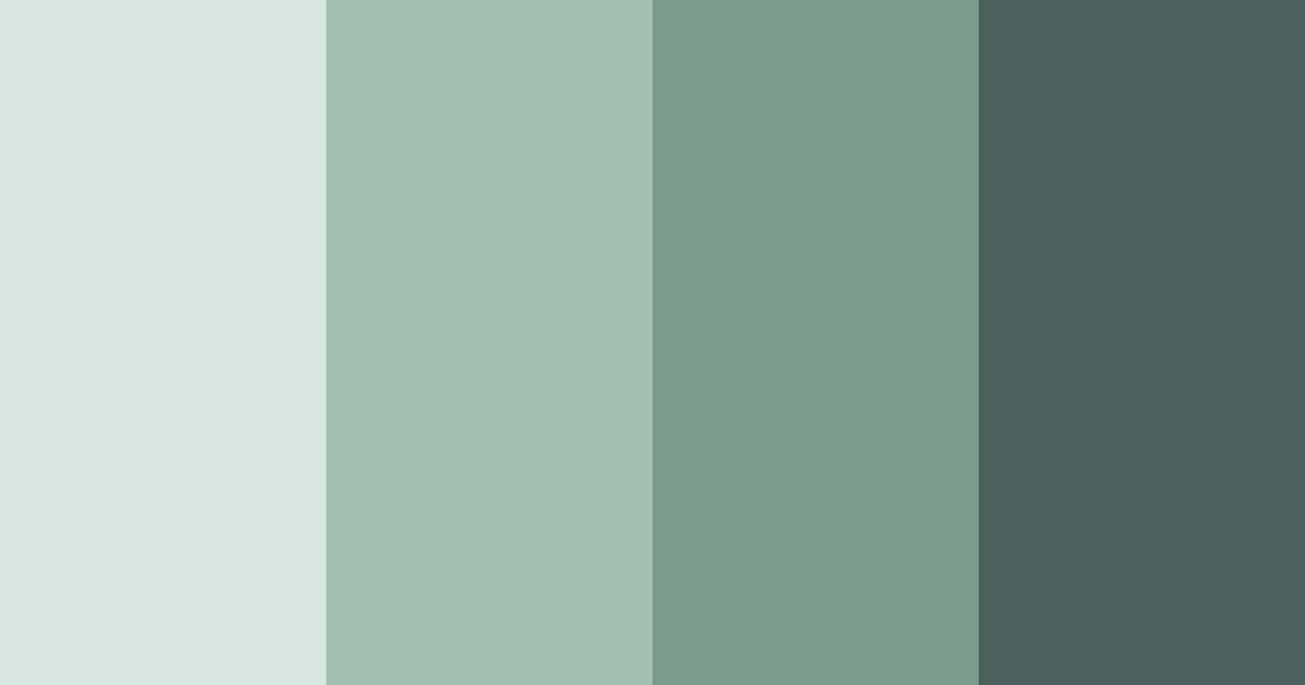 Download muted green gray color palette PNG image (landscape)
