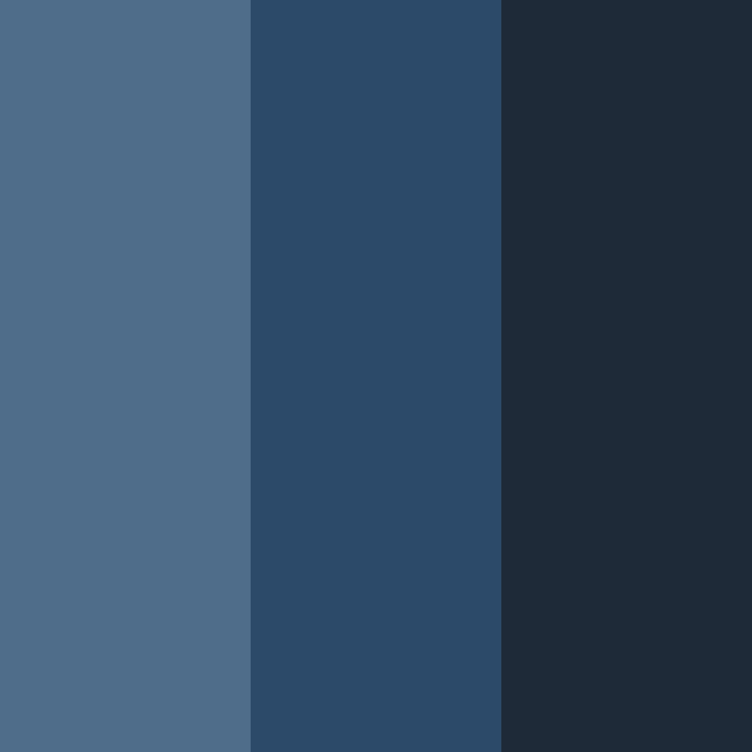Download deep navy color palette PNG image (square)
