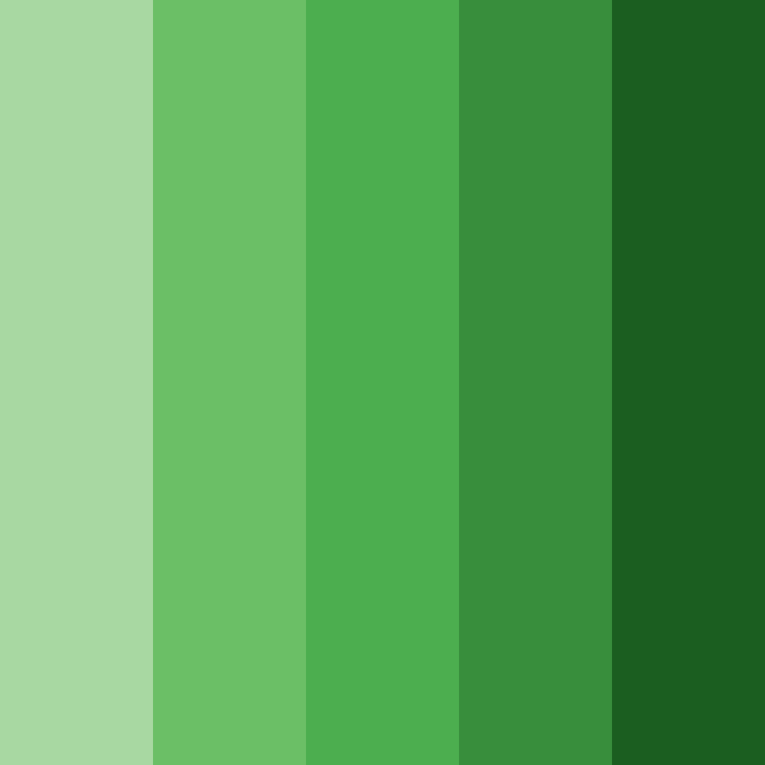 Download emerald shadows color palette PNG image (square)