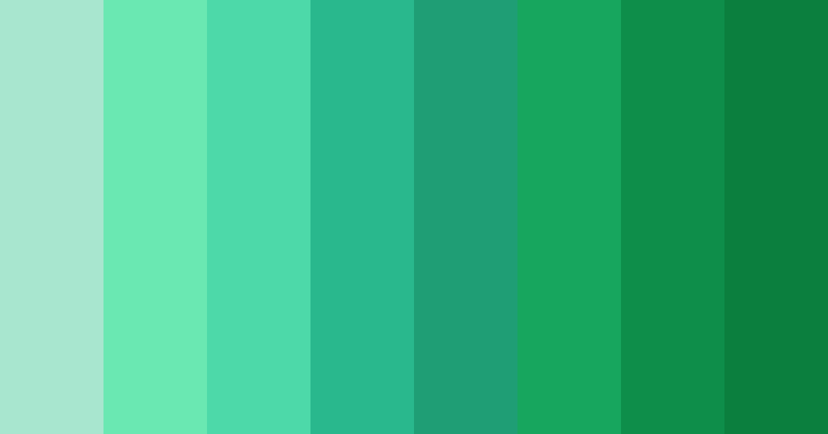 Download neongrün oasis color palette PNG image (landscape)