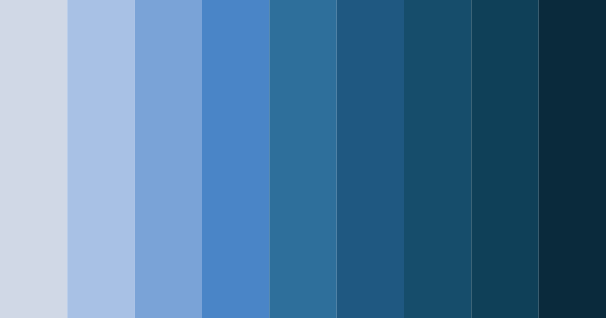 Download oceanic reverie color palette PNG image (landscape)