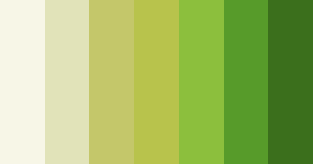 Download lush meadow harmony color palette PNG image (landscape)