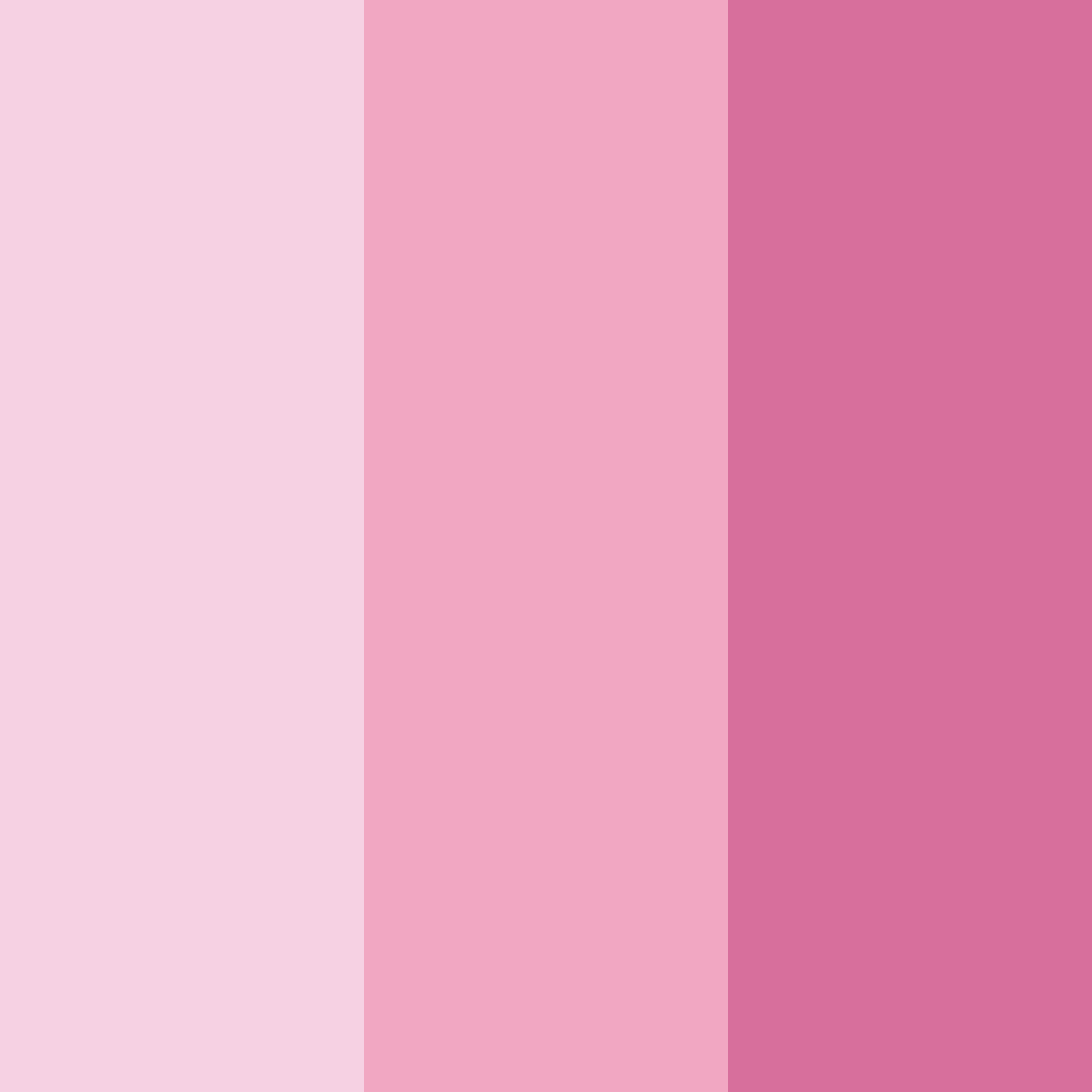 Download pink sweetness color palette PNG image (square)