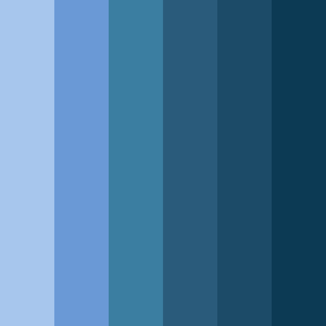 Download celestial depths color palette PNG image (square)