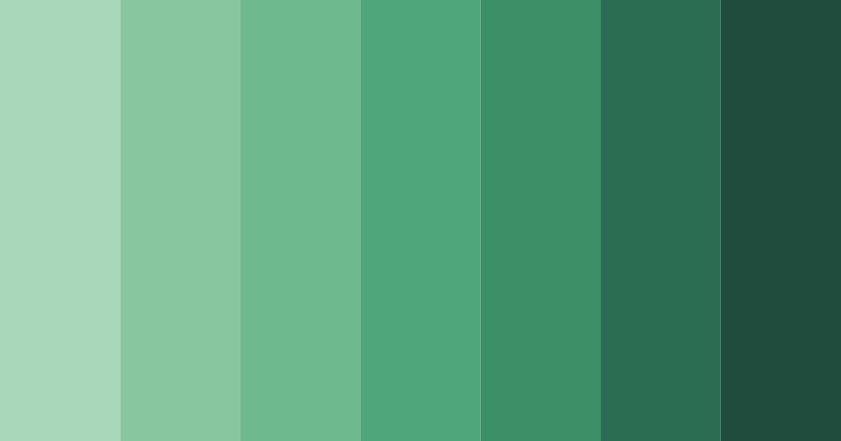Download whispering canopy color palette PNG image (landscape)