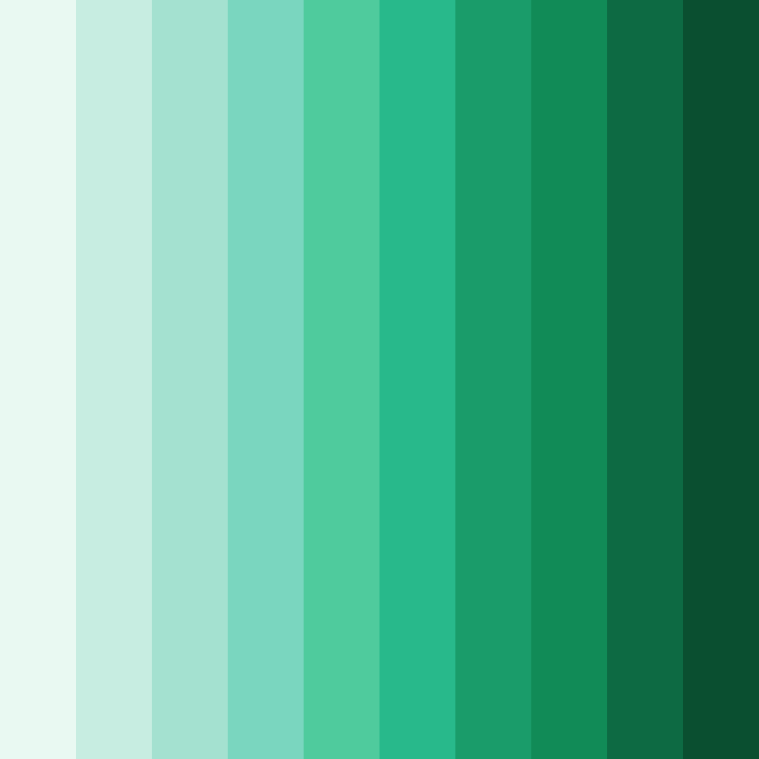Download oceanic serenity color palette PNG image (square)