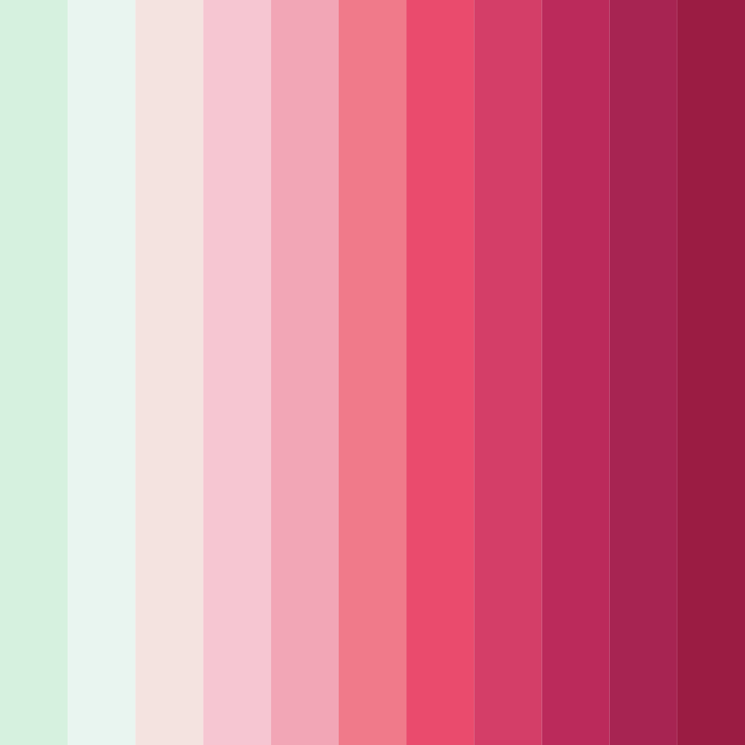 Download blush tones color palette PNG image (square)