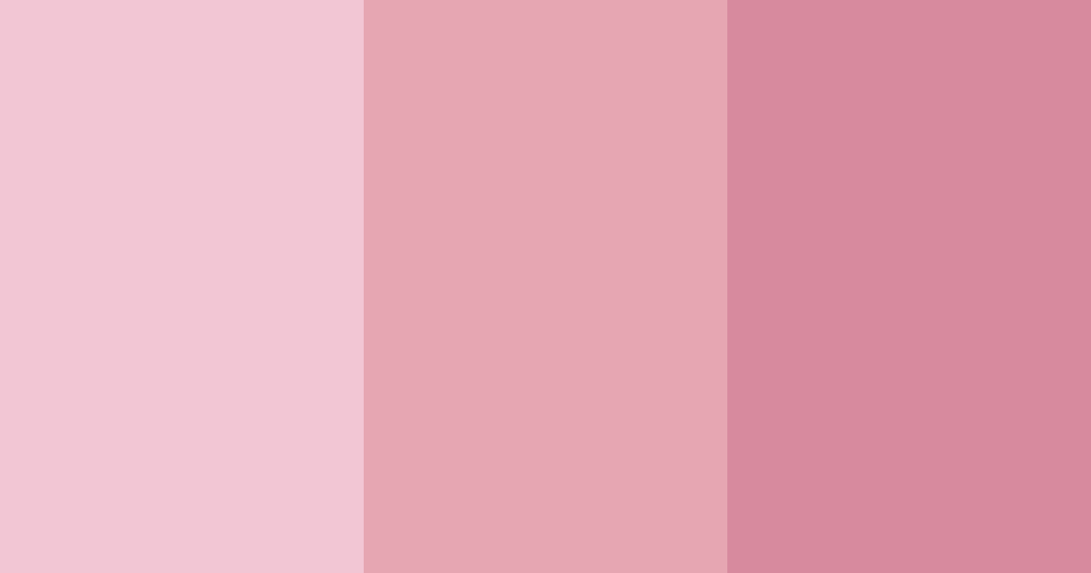 Download pink sakura color palette PNG image (landscape)