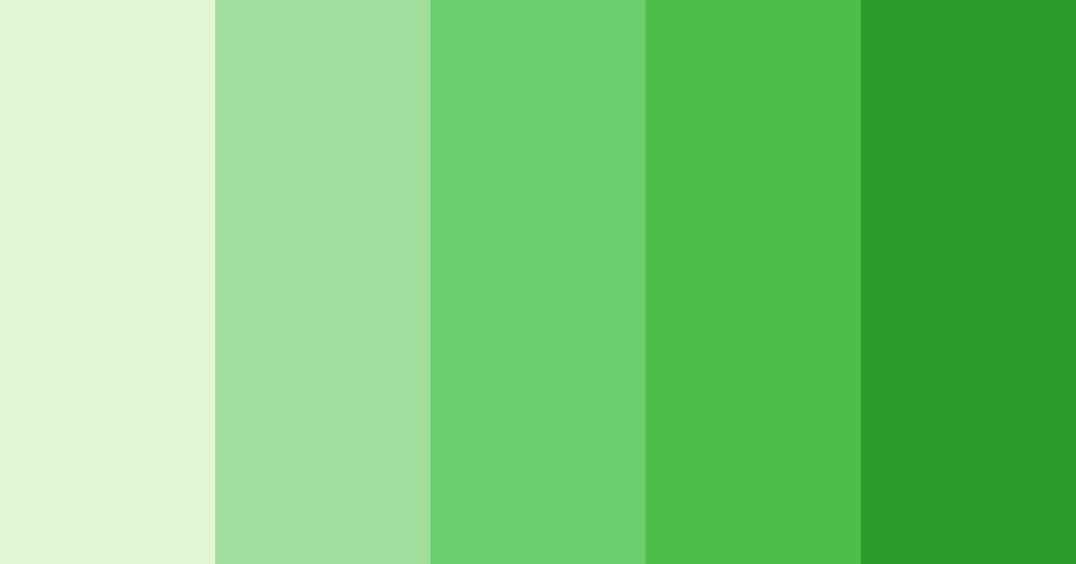 Download verdant whispers color palette PNG image (landscape)