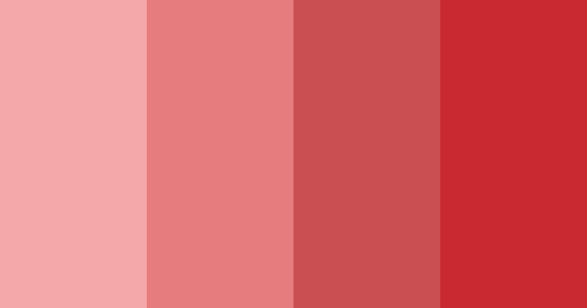 Download crimson blossom color palette PNG image (landscape)