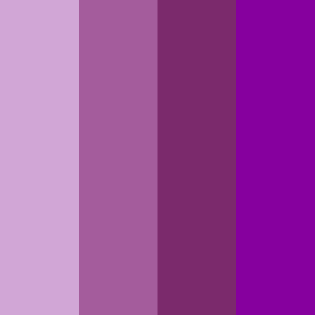 Download mystic orchid dream color palette PNG image (square)