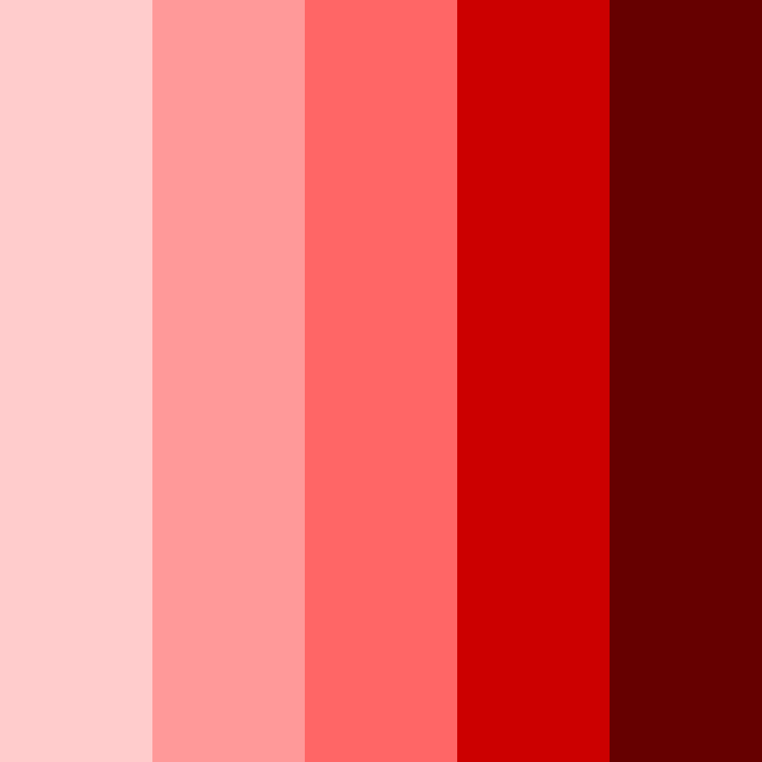 Download dark red shades color palette PNG image (square)