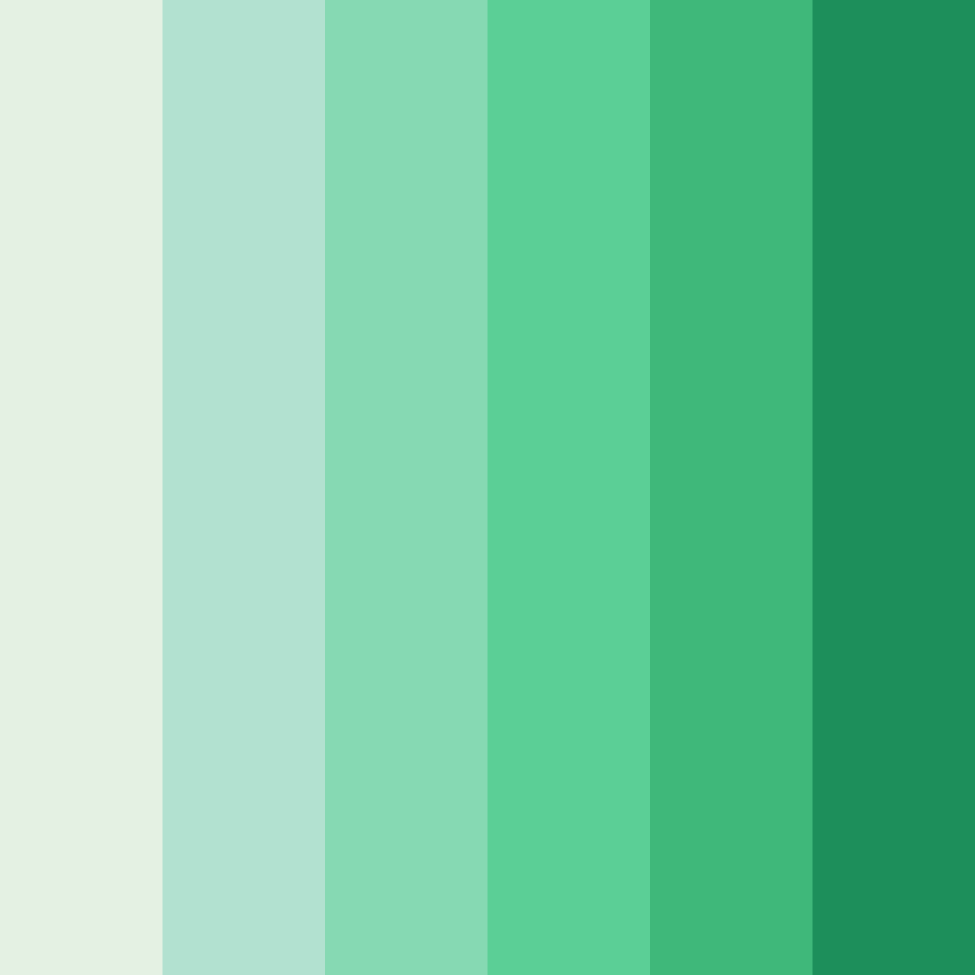 Download evergreen delight color palette PNG image (square)