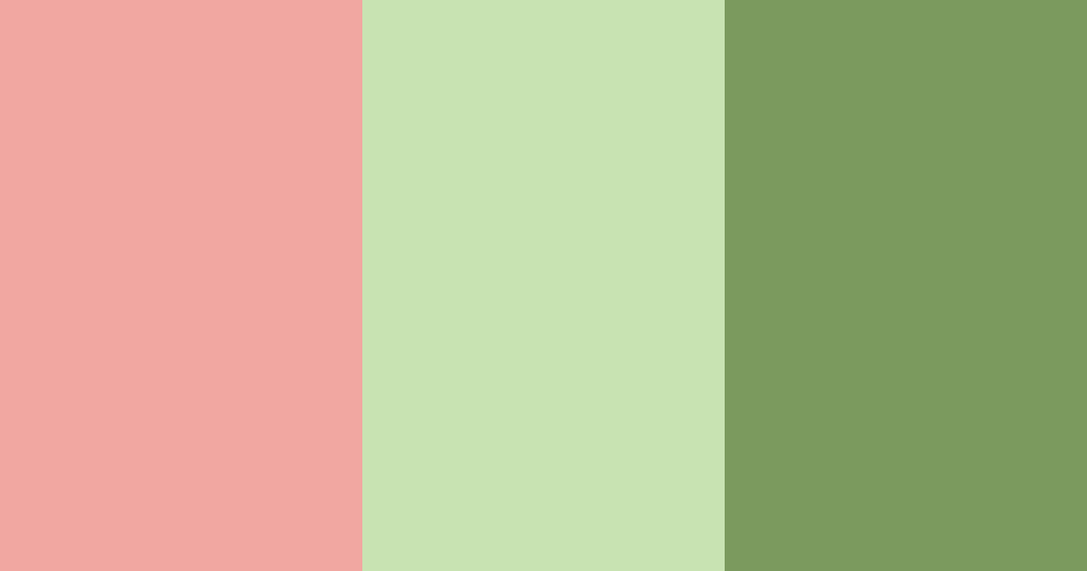 Download strawberry matcha color palette PNG image (landscape)