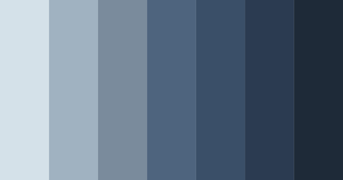 Download blue brick color palette PNG image (landscape)