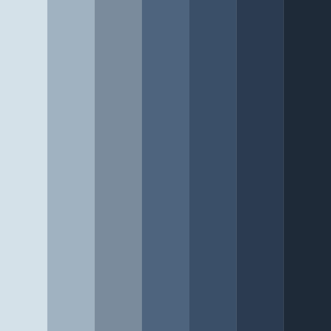 Download blue brick color palette PNG image (square)