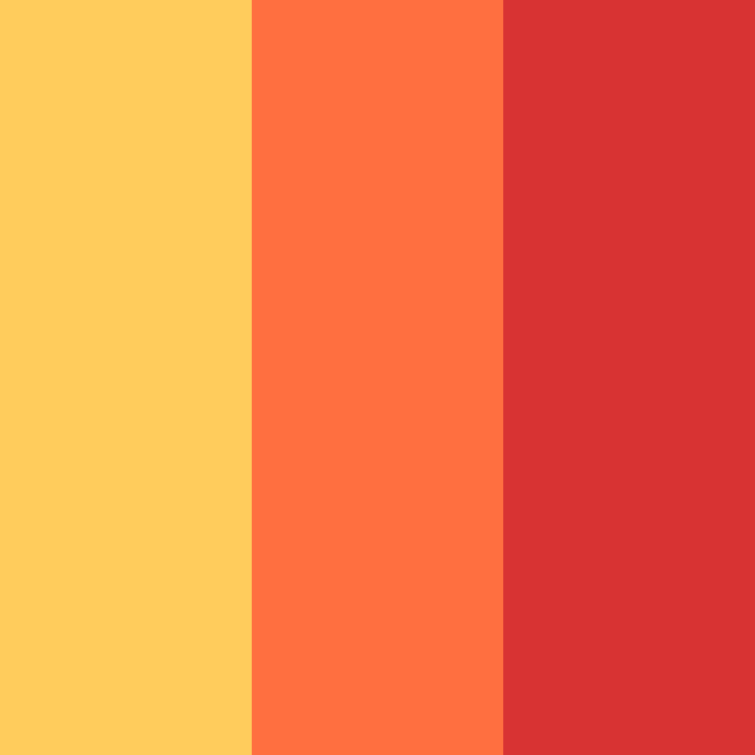 Download sunset ember color palette PNG image (square)