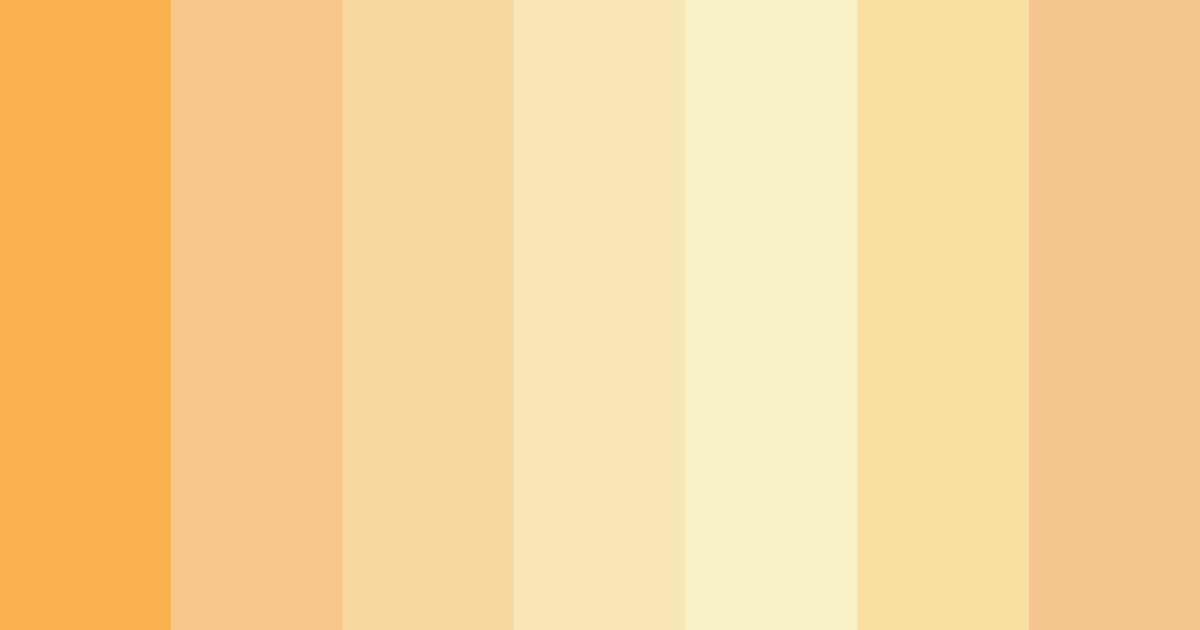 Download sunset serenade color palette PNG image (landscape)