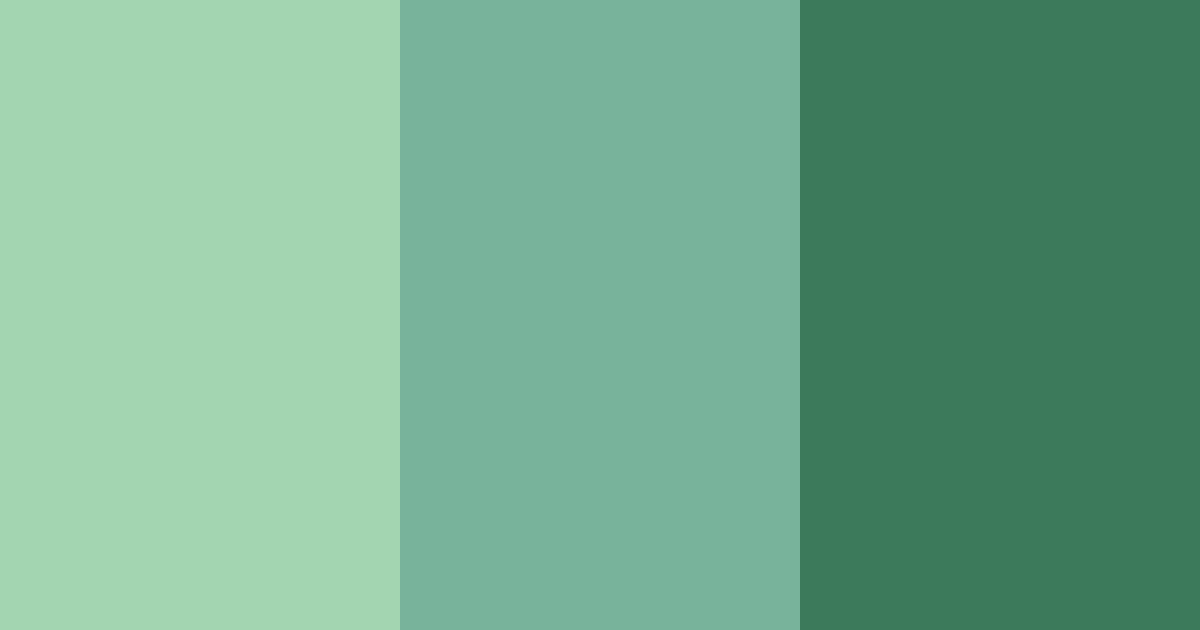 Download pine breeze harmony color palette PNG image (landscape)