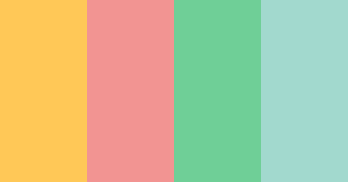 Download sunny meadow color palette PNG image (landscape)