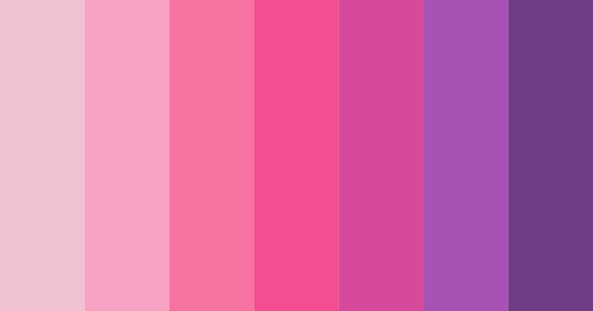Download pink and blue dream color palette PNG image (landscape)