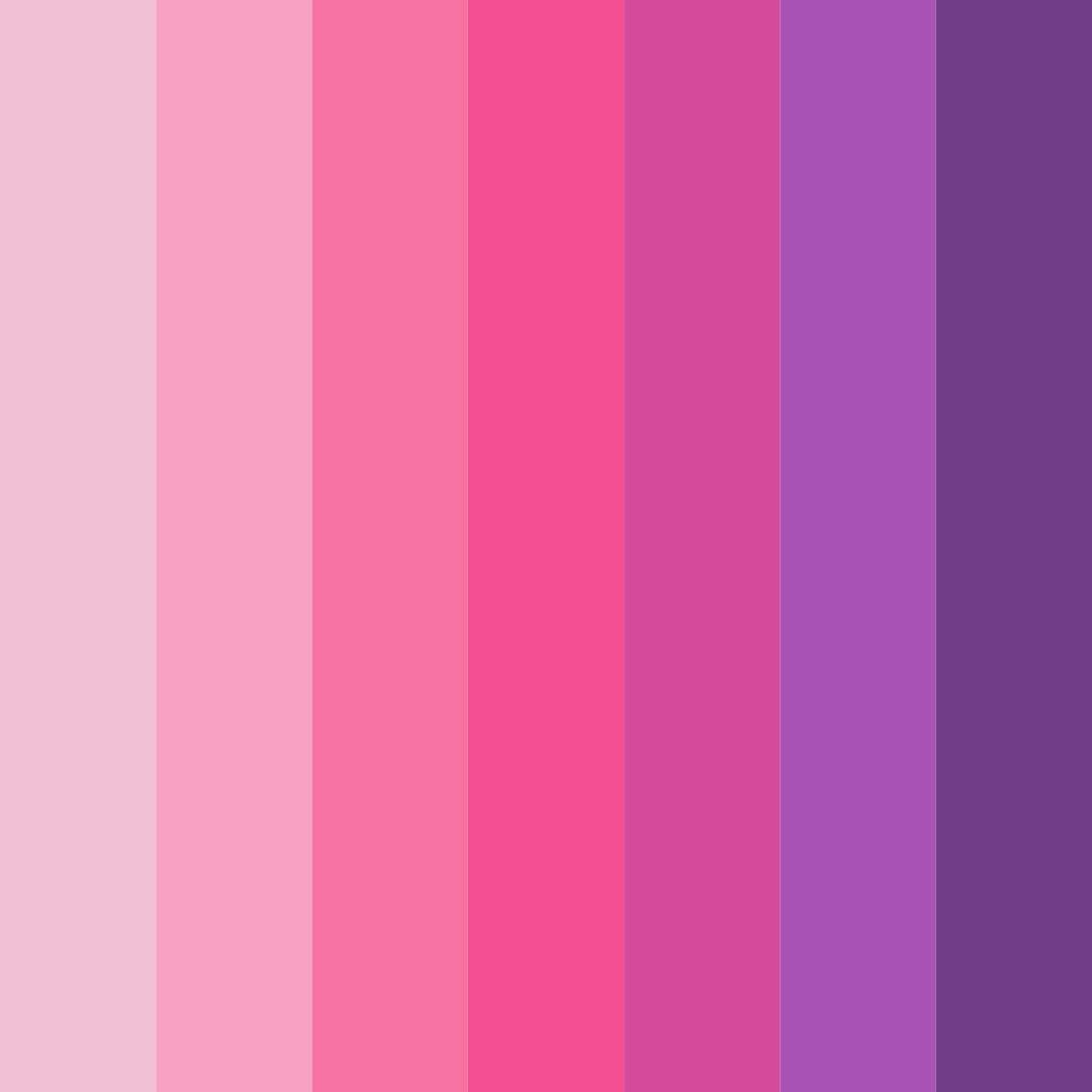 Download pink and blue dream color palette PNG image (square)