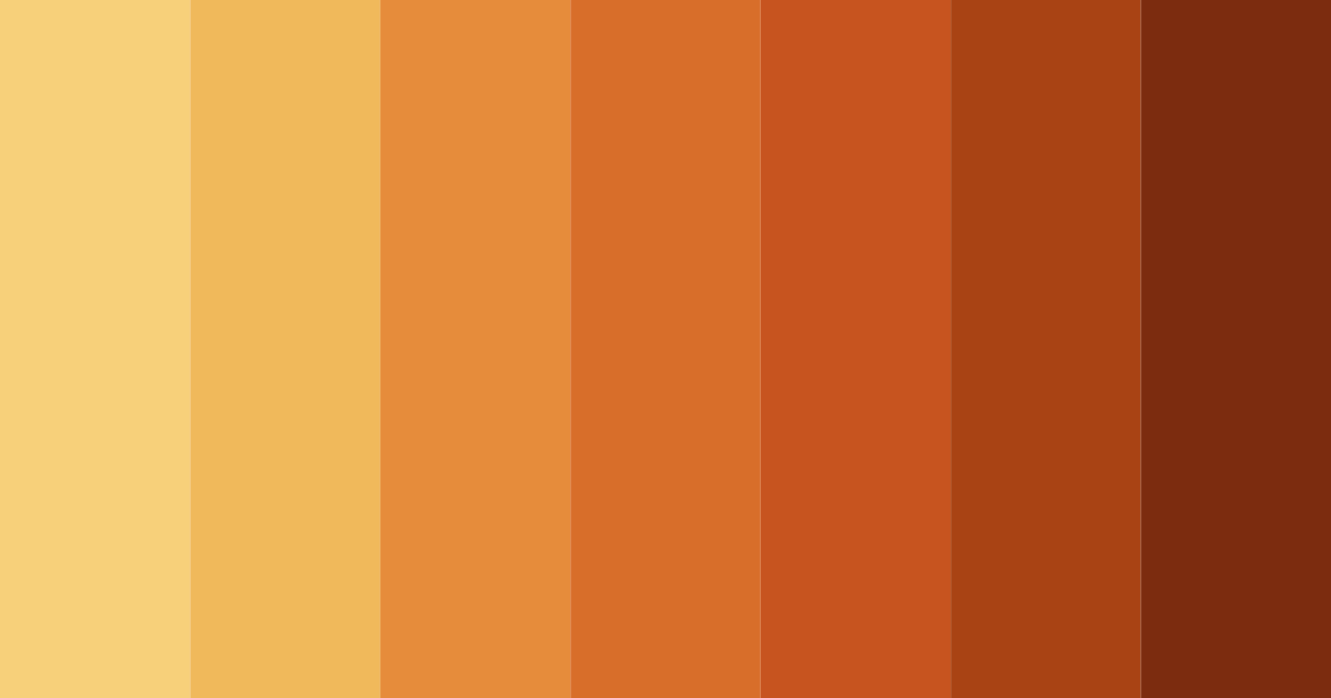 Download sunset ember color palette PNG image (landscape)