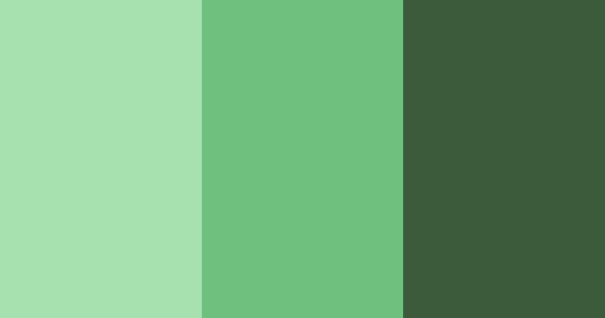 Download evergreen serenity color palette PNG image (landscape)