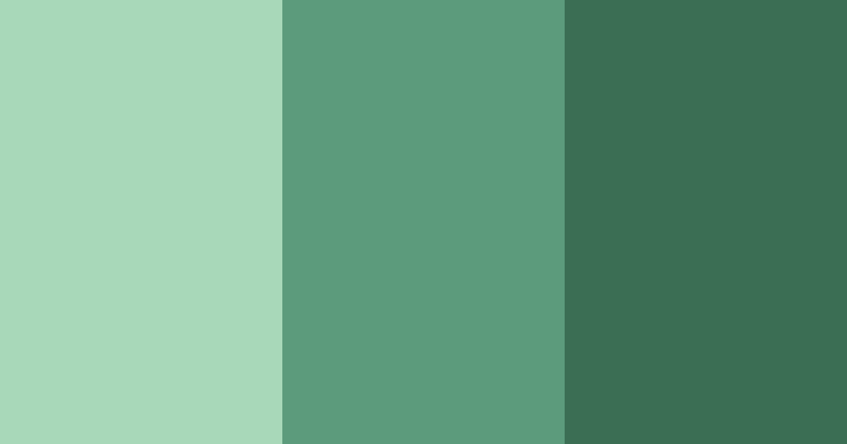 Download evergreen serenity color palette PNG image (landscape)