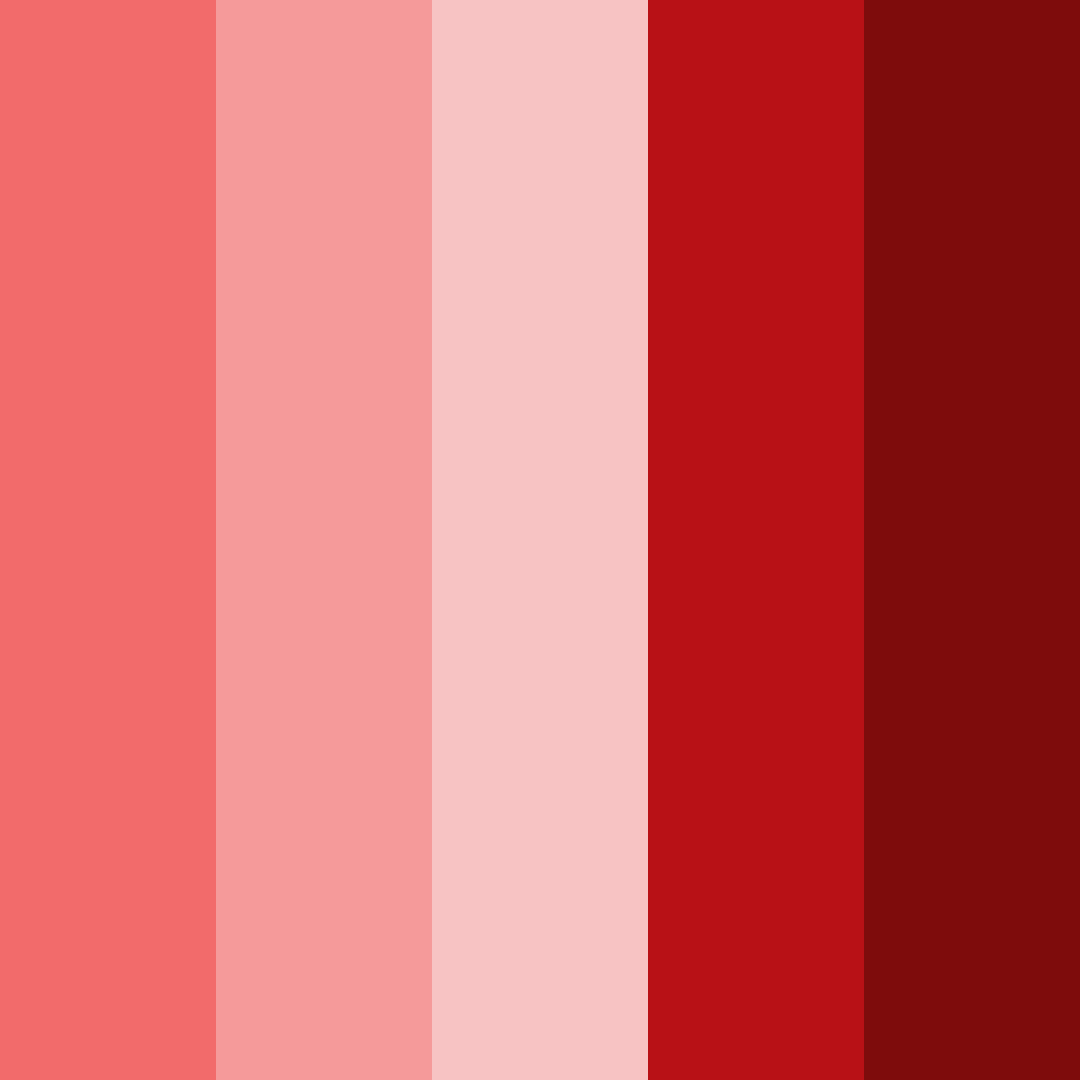 Download crimson serenade color palette PNG image (square)
