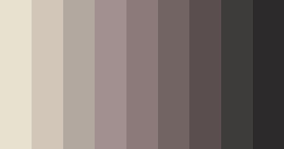 Download earthy whisper color palette PNG image (landscape)