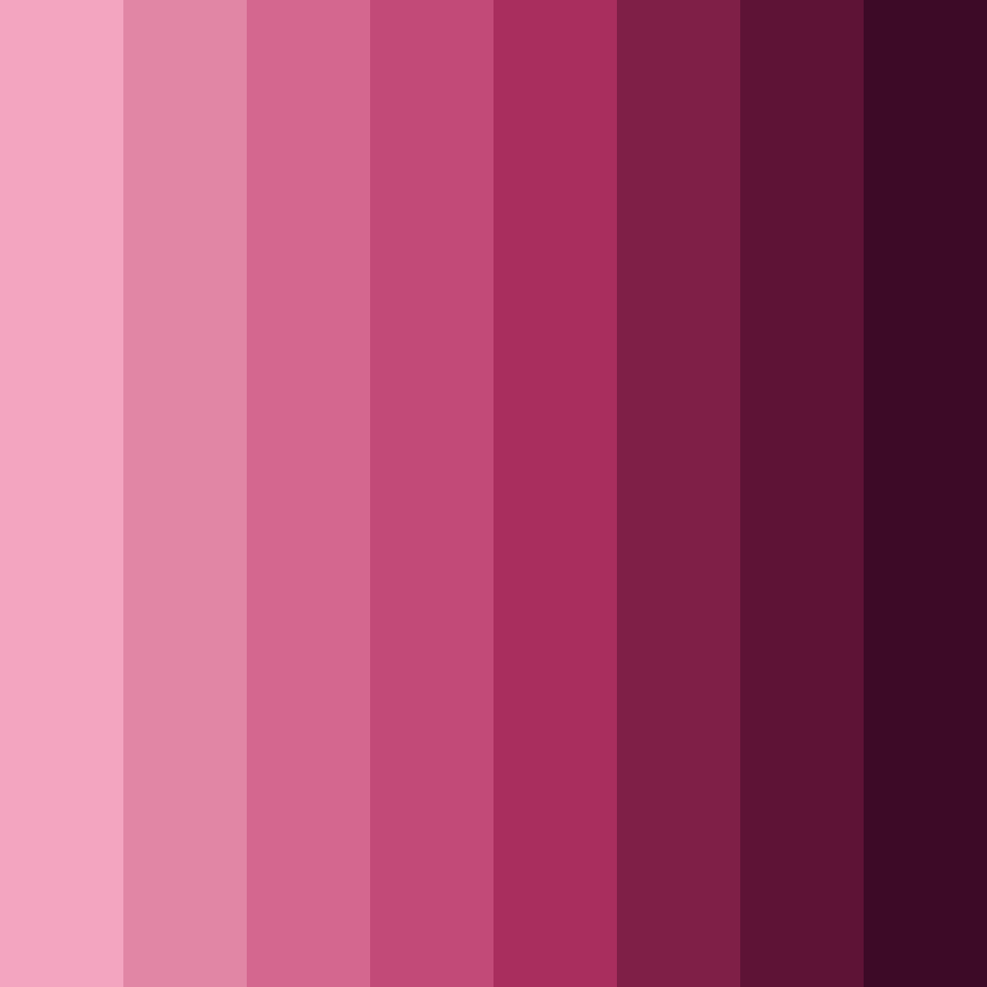 Download blushing rosewood color palette PNG image (square)