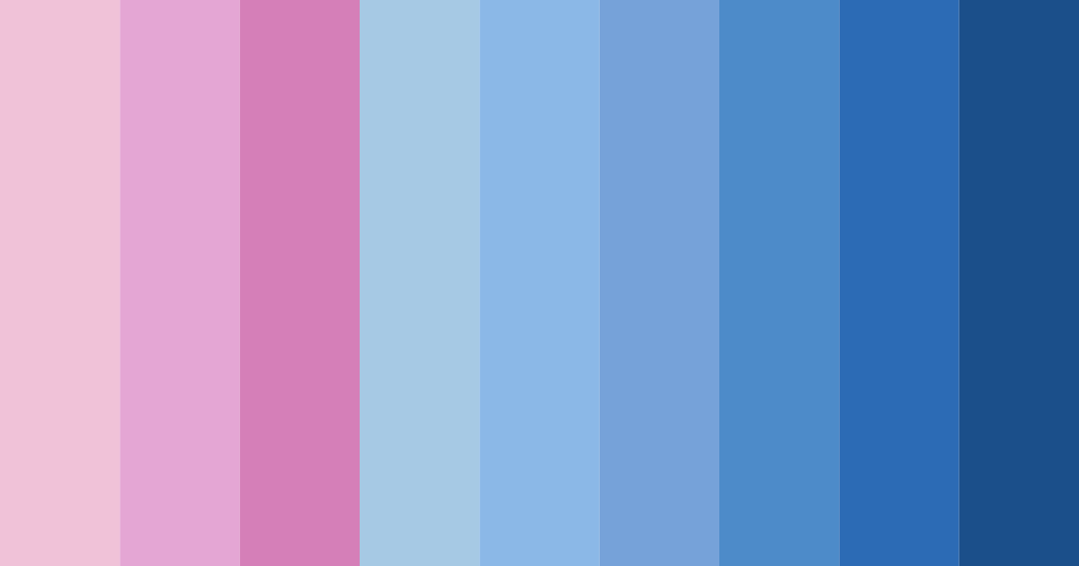 Download pink and blue clouds color palette PNG image (landscape)