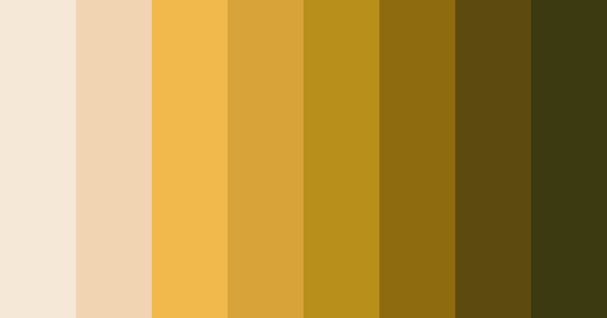 Download golden embrace color palette PNG image (landscape)