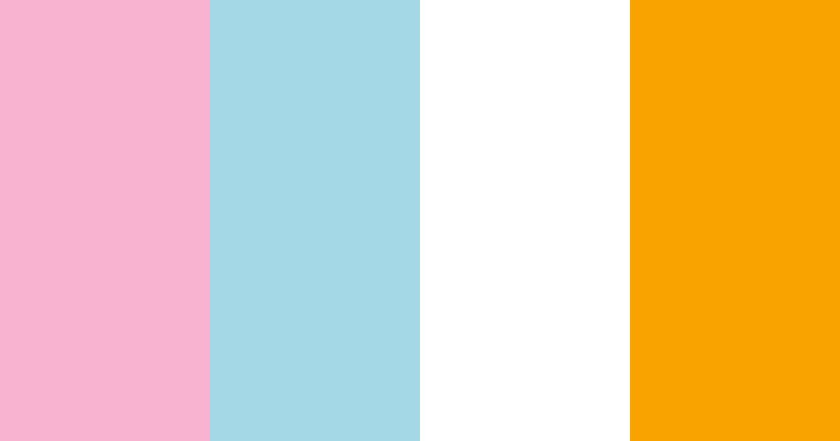 Download cotton candy sunrise color palette PNG image (landscape)