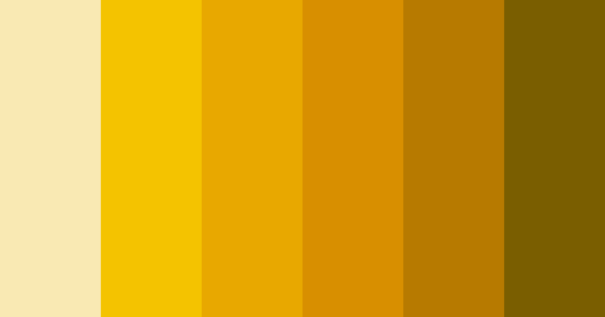 Download golden harvest color palette PNG image (landscape)